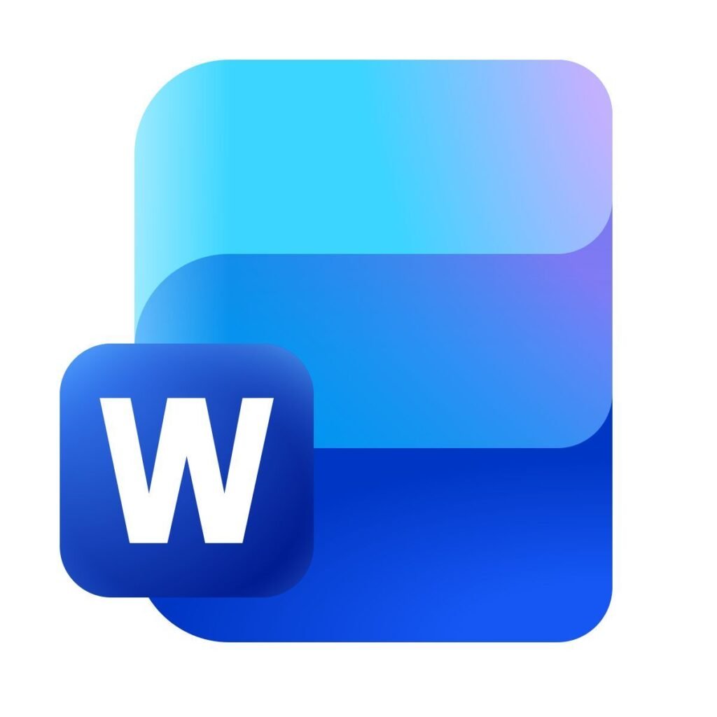 logo microsoft word 2026 